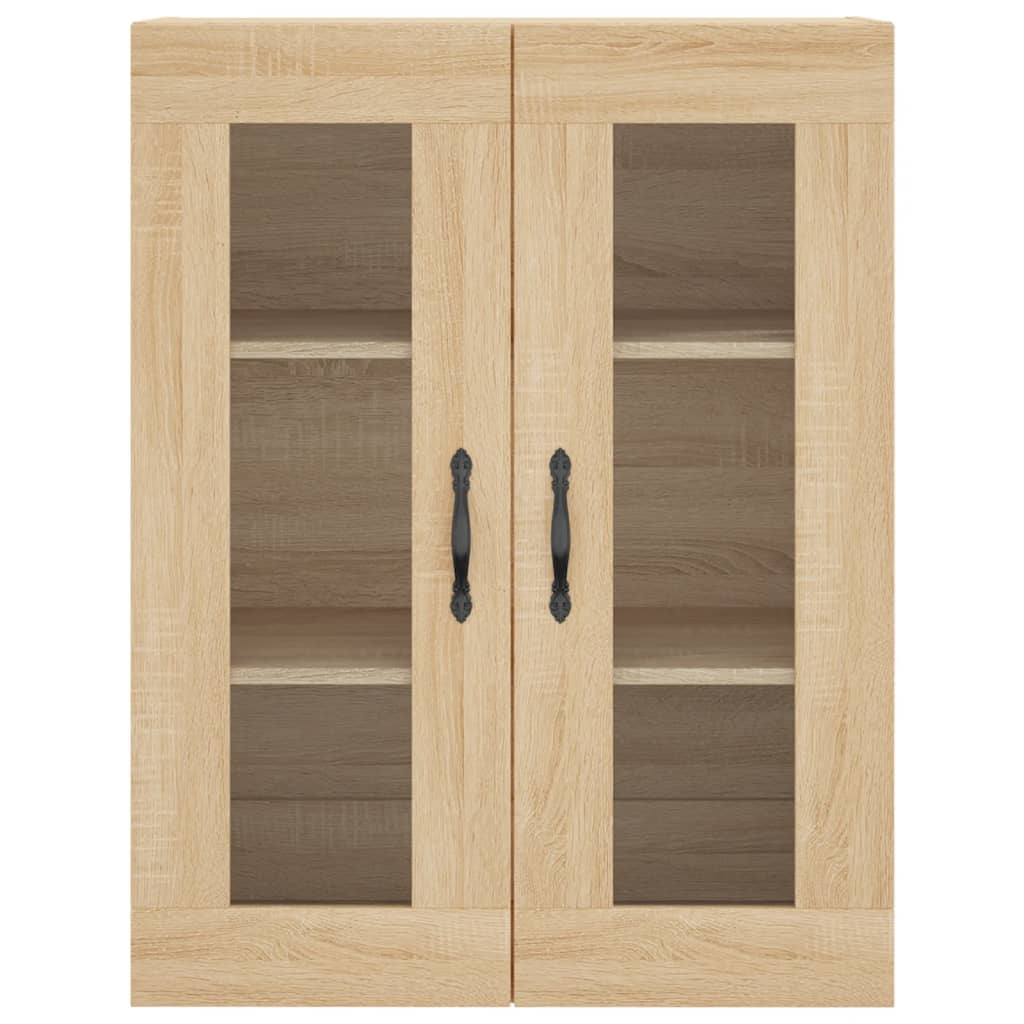 Skříň Highboard Dub Sonoma 69,5 X 34 X 180 Cm Kompozitní Dřevo