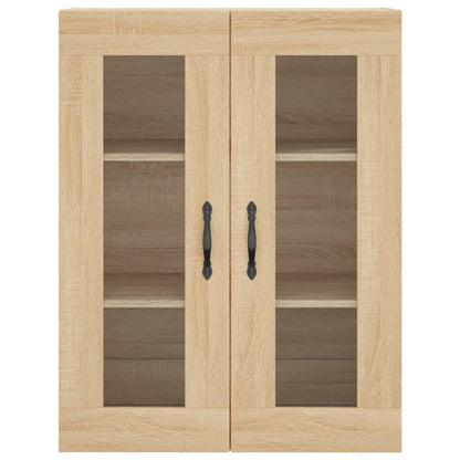 Skříň Highboard Dub Sonoma 69,5 X 34 X 180 Cm Kompozitní Dřevo