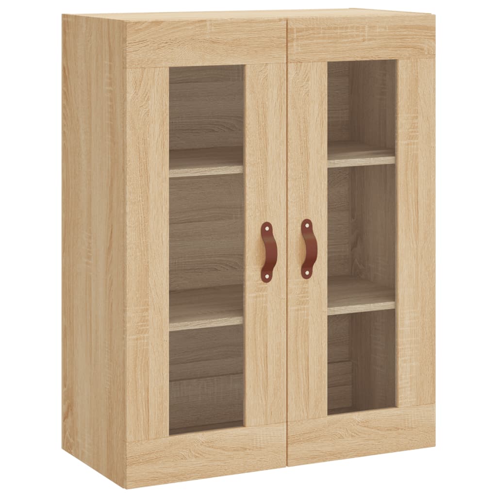 Skříň Highboard Dub Sonoma 69,5 X 34 X 180 Cm Kompozitní Dřevo