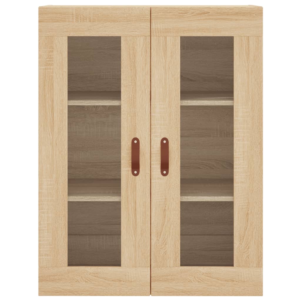 Skříň Highboard Dub Sonoma 69,5 X 34 X 180 Cm Kompozitní Dřevo