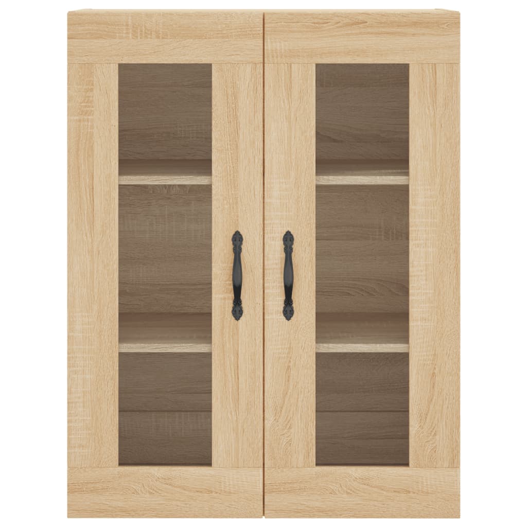 Skříň Highboard Dub Sonoma 69,5 X 34 X 180 Cm Kompozitní Dřevo