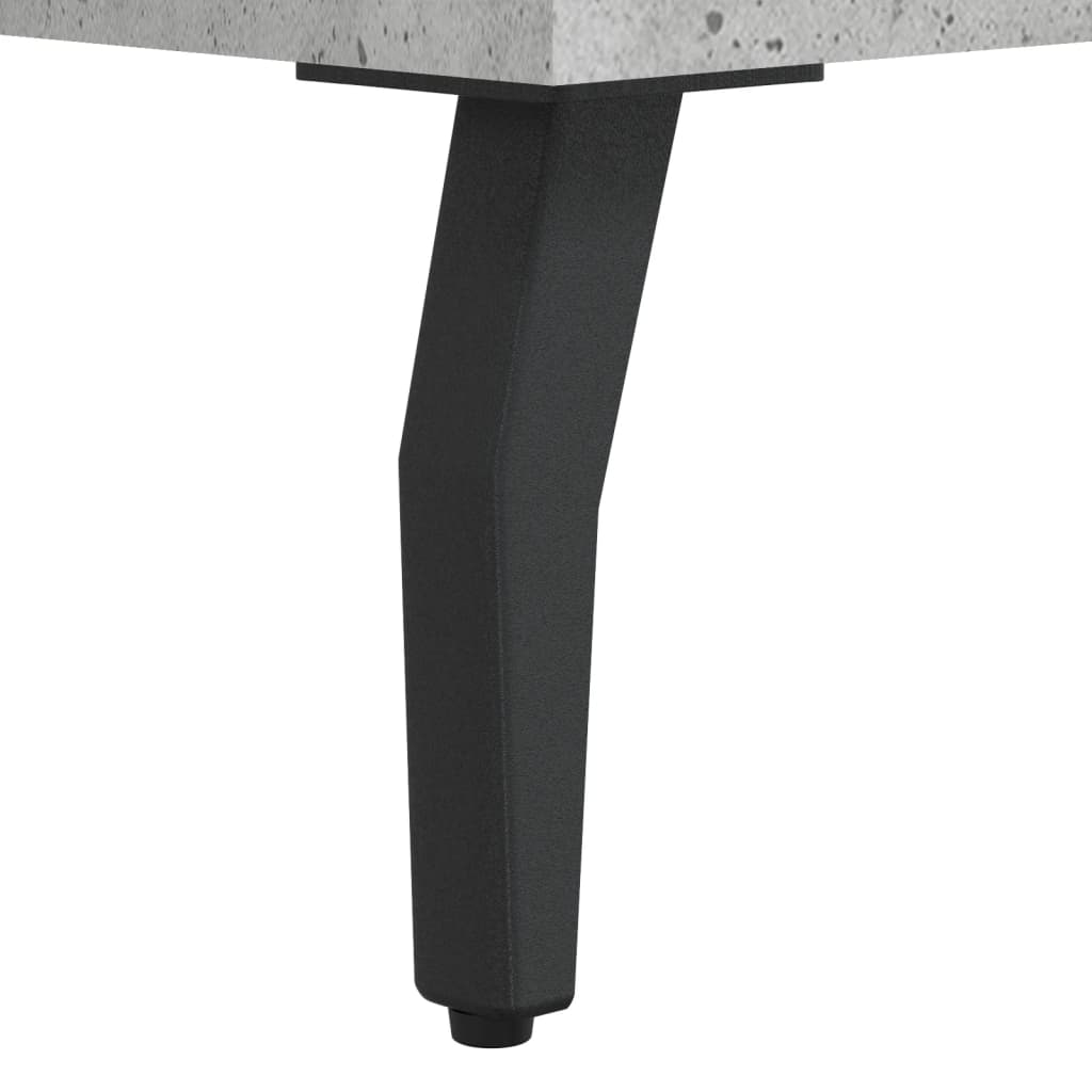 Skříň Highboard Betonově Šedá 69,5X34X180 Cm Kompozitní Dřevo