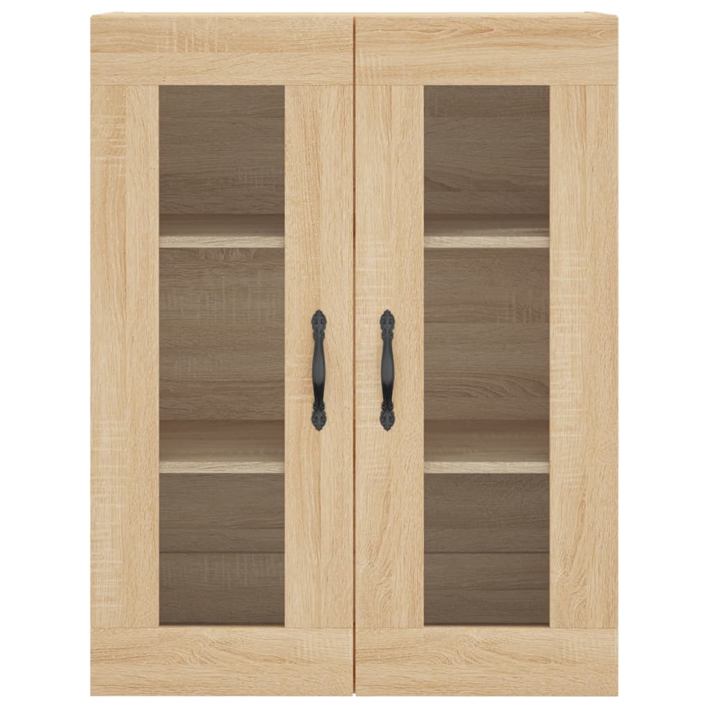 Skříň Highboard Dub Sonoma 69,5 X 34 X 180 Cm Kompozitní Dřevo