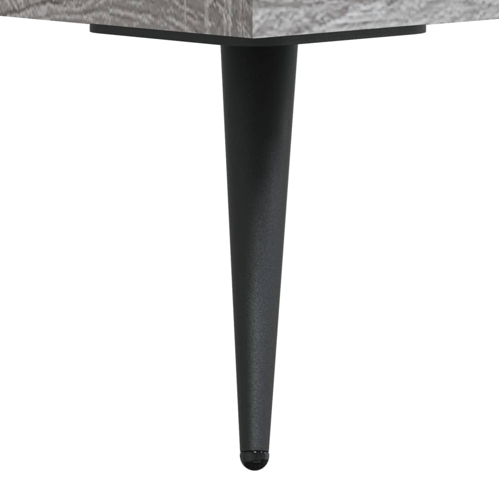 Skříň Highboard Šedá Sonoma 69,5 X 34 X 180 Cm Kompozitní Dřevo