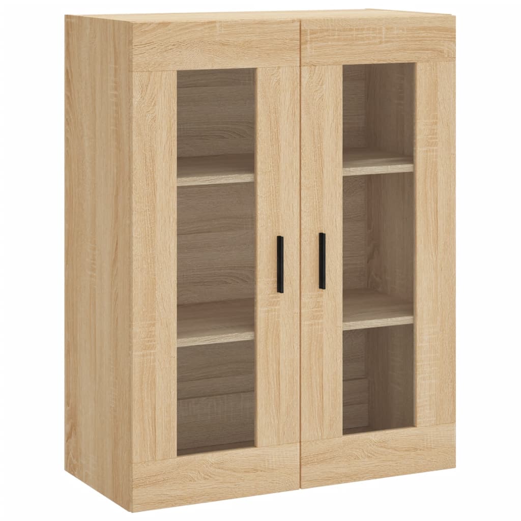 Skříň Highboard Dub Sonoma 69,5 X 34 X 180 Cm Kompozitní Dřevo