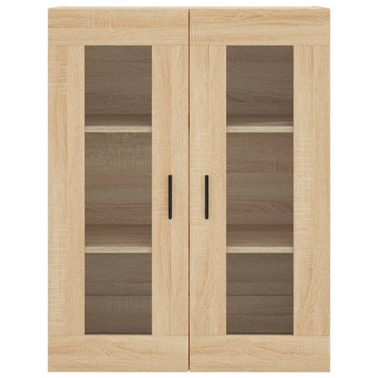 Skříň Highboard Dub Sonoma 69,5 X 34 X 180 Cm Kompozitní Dřevo