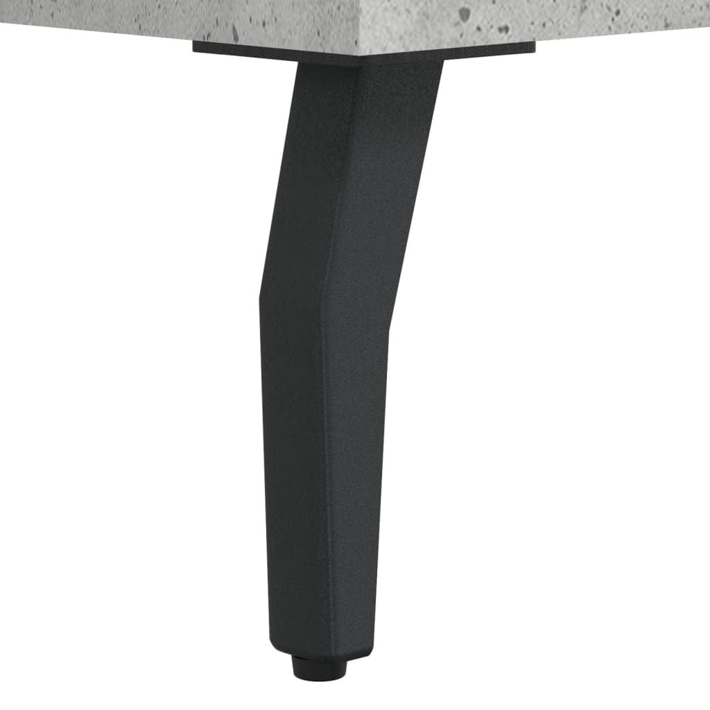 Skříň Highboard Betonově Šedá 69,5X34X180 Cm Kompozitní Dřevo