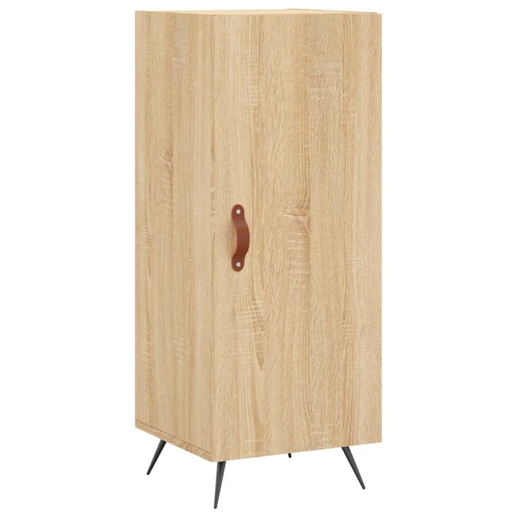 Skříň Highboard 34,5 X 34 X 180 Cm Kompozitní Dřevo
