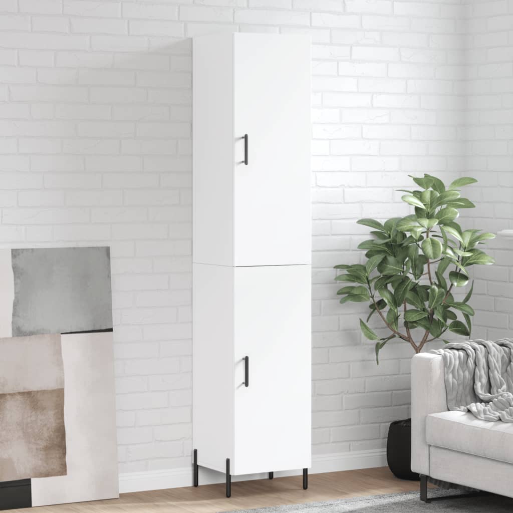 Skříň Highboard 34,5 X 34 X 180 Cm Kompozitní Dřevo