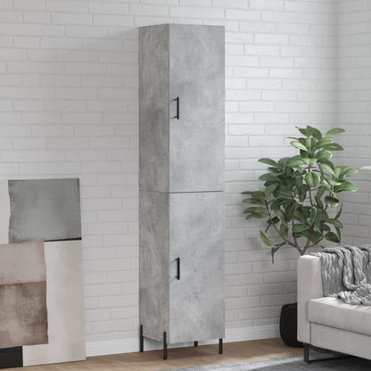 Skříň Highboard 34,5 X 34 X 180 Cm Kompozitní Dřevo
