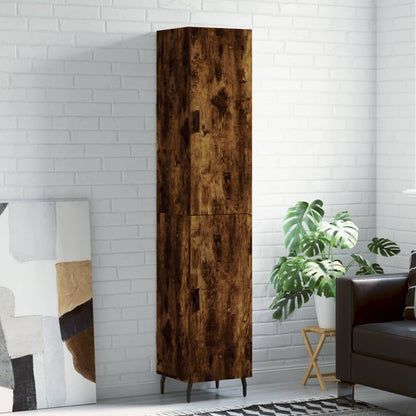 Skříň Highboard 34,5 X 34 X 180 Cm Kompozitní Dřevo