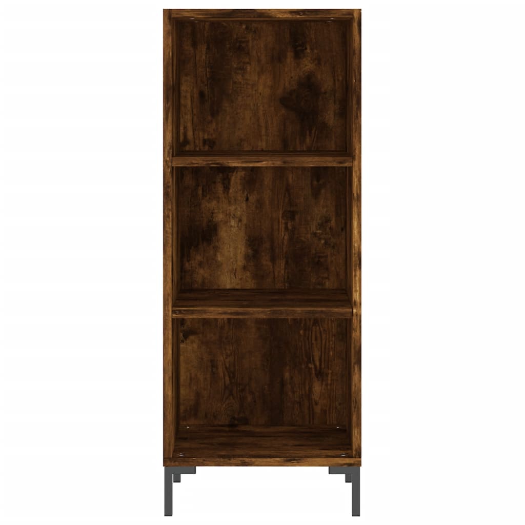 Skříň Highboard 34,5 X 34 X 180 Cm Kompozitní Dřevo