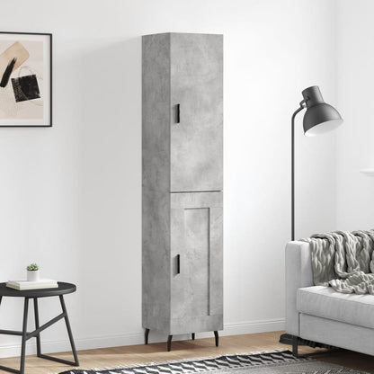 Skříň Highboard 34,5 X 34 X 180 Cm Kompozitní Dřevo