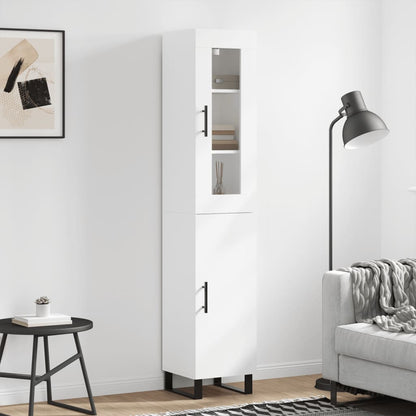 Skříň Highboard 34,5 X 34 X 180 Cm Kompozitní Dřevo