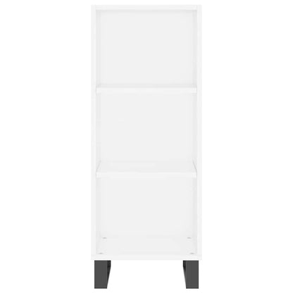 Skříň Highboard 34,5 X 34 X 180 Cm Kompozitní Dřevo