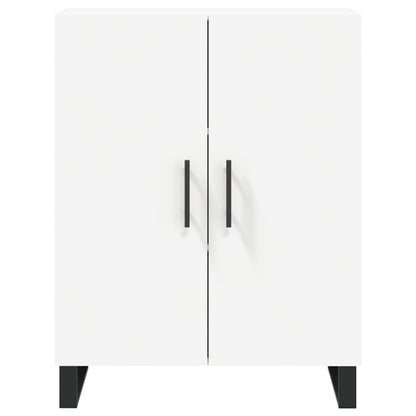 Skříň Highboard Bílá 69,5 X 34 X 180 Cm Kompozitní Dřevo