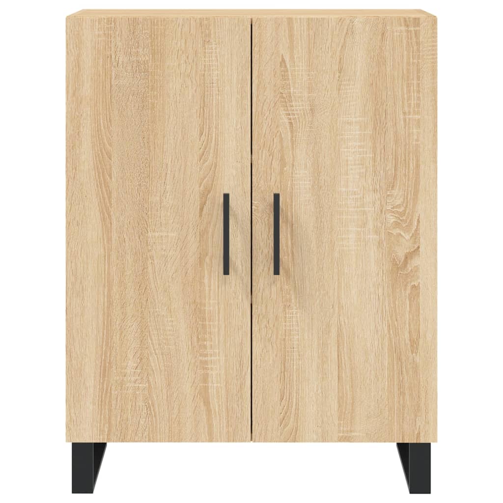 Skříň Highboard Dub Sonoma 69,5 X 34 X 180 Cm Kompozitní Dřevo