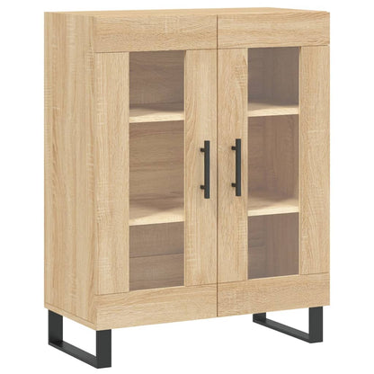 Skříň Highboard Dub Sonoma 69,5 X 34 X 180 Cm Kompozitní Dřevo