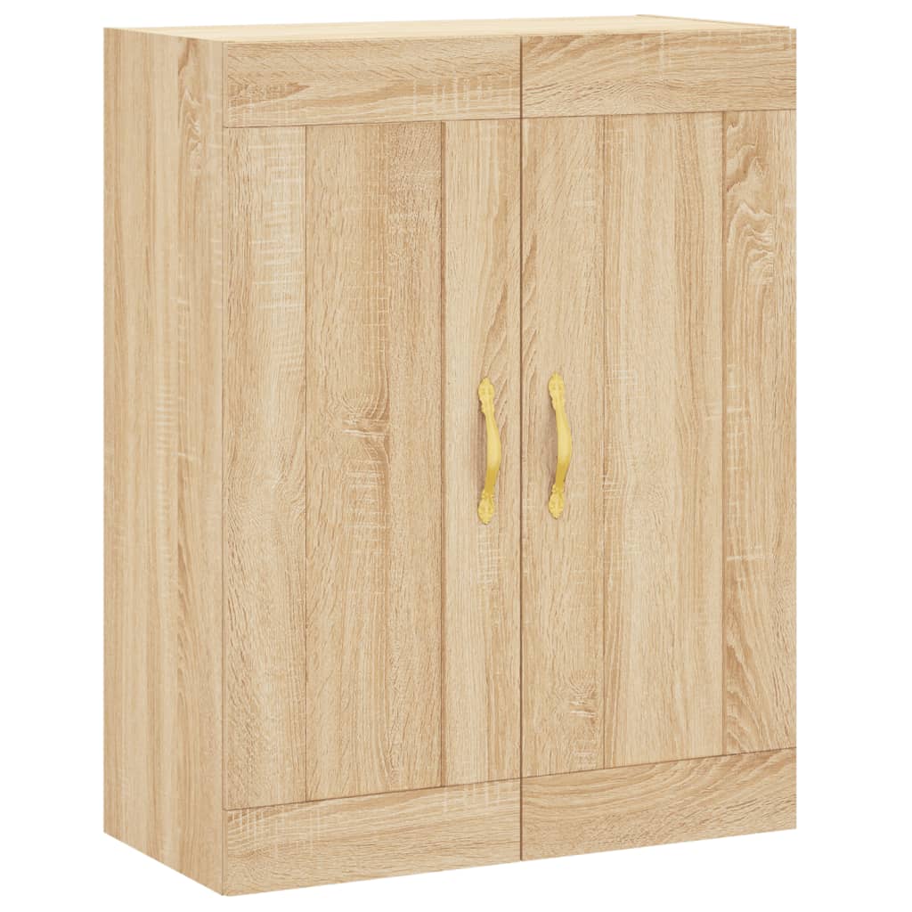 Skříň Highboard Dub Sonoma 69,5 X 34 X 180 Cm Kompozitní Dřevo