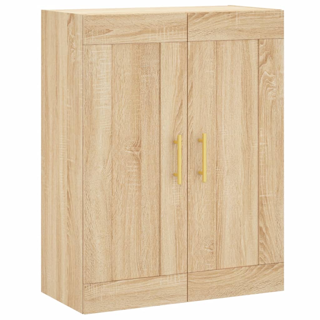 Skříň Highboard Dub Sonoma 69,5 X 34 X 180 Cm Kompozitní Dřevo