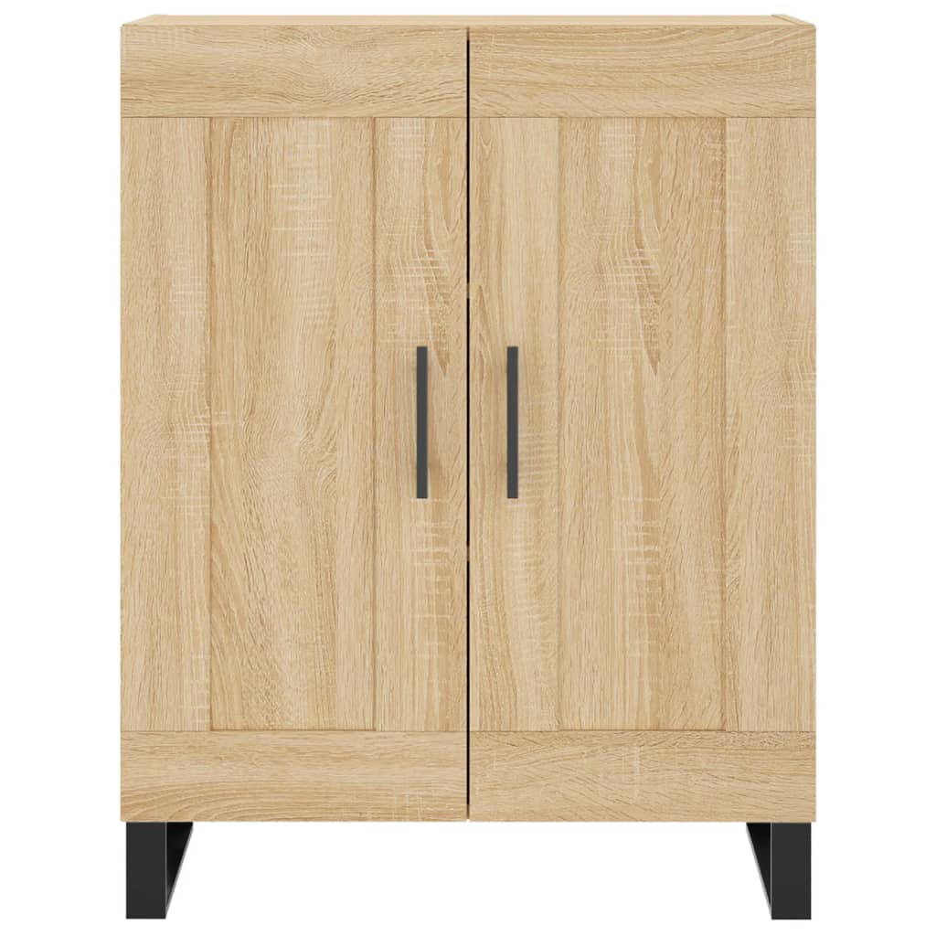 Skříň Highboard Dub Sonoma 69,5 X 34 X 180 Cm Kompozitní Dřevo