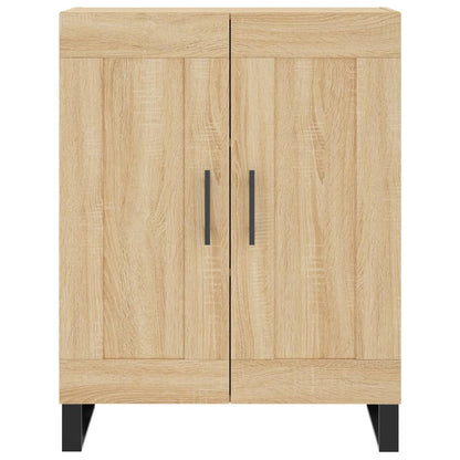 Skříň Highboard Dub Sonoma 69,5 X 34 X 180 Cm Kompozitní Dřevo