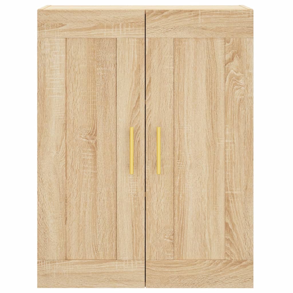 Skříň Highboard Dub Sonoma 69,5 X 34 X 180 Cm Kompozitní Dřevo
