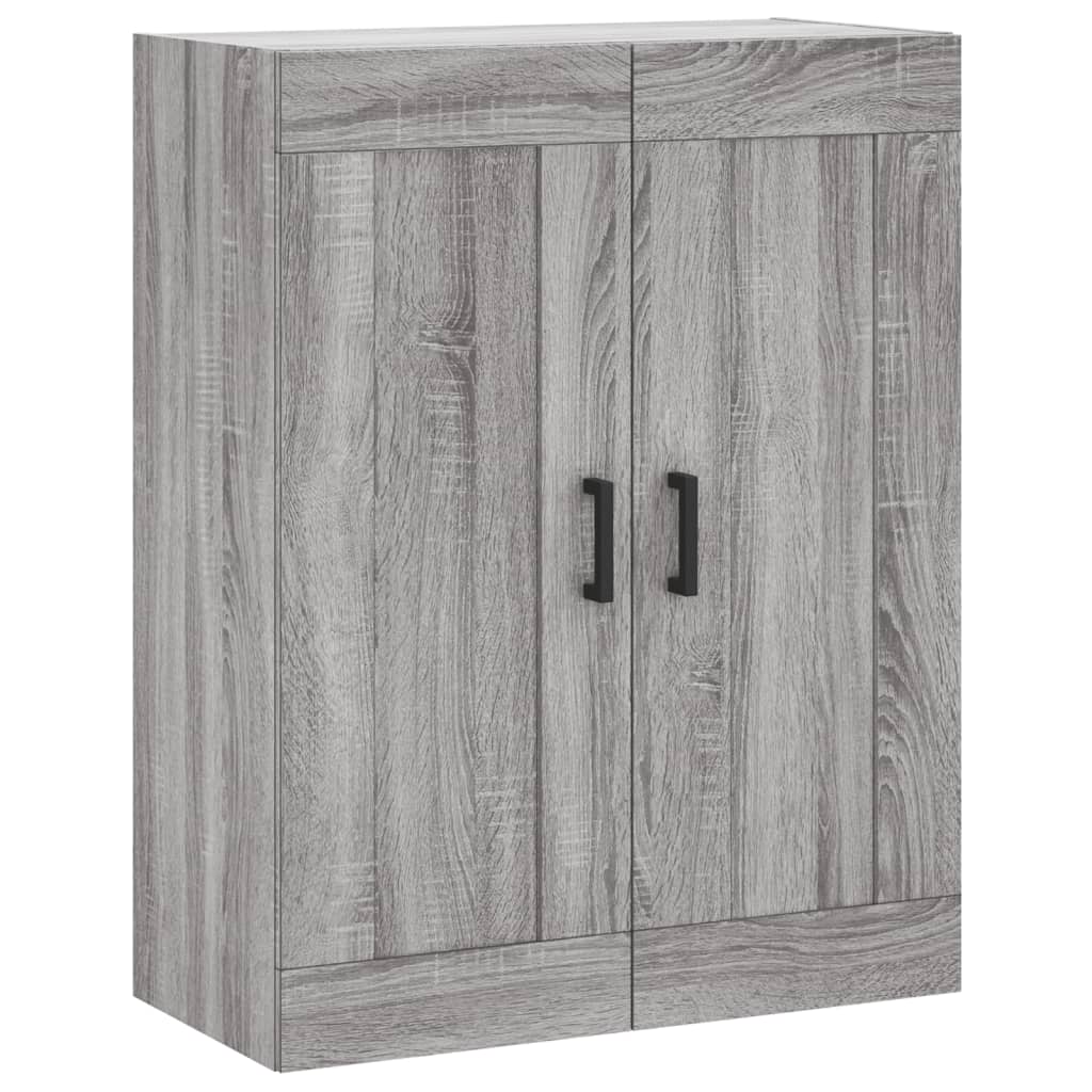 Skříň Highboard Šedá Sonoma 69,5 X 34 X 180 Cm Kompozitní Dřevo