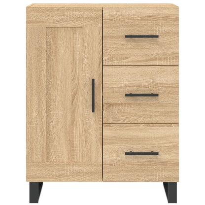 Skříň Highboard Dub Sonoma 69,5 X 34 X 180 Cm Kompozitní Dřevo