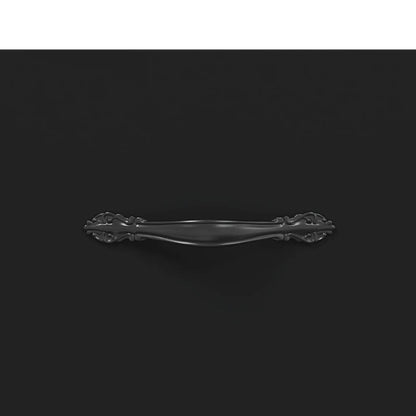 Skříň Highboard Černá 69,5 X 34 X 180 Cm Kompozitní Dřevo