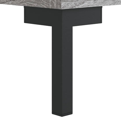 Skříň Highboard Šedá Sonoma 69,5 X 34 X 180 Cm Kompozitní Dřevo