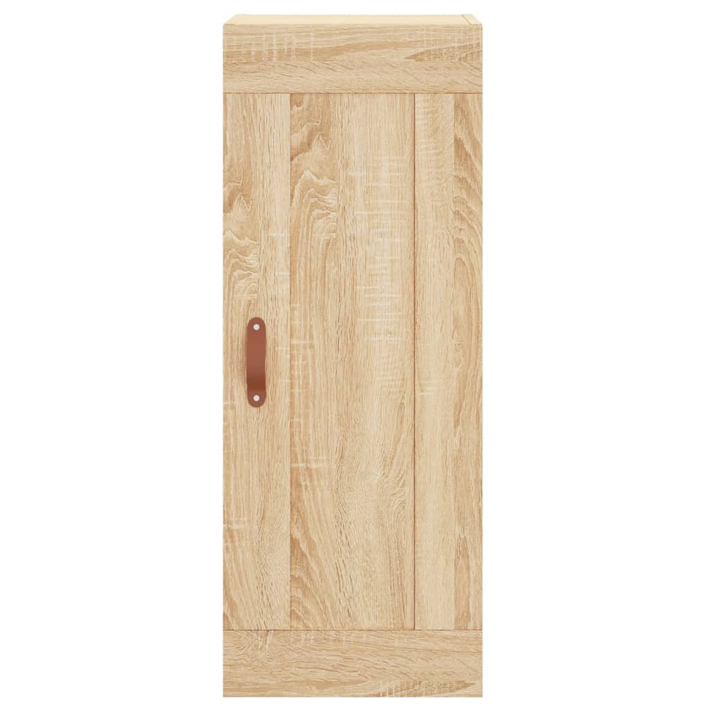 Skříň Highboard Dub Sonoma 34,5 X 34 X 180 Cm Kompozitní Dřevo