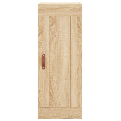 Skříň Highboard Dub Sonoma 34,5 X 34 X 180 Cm Kompozitní Dřevo