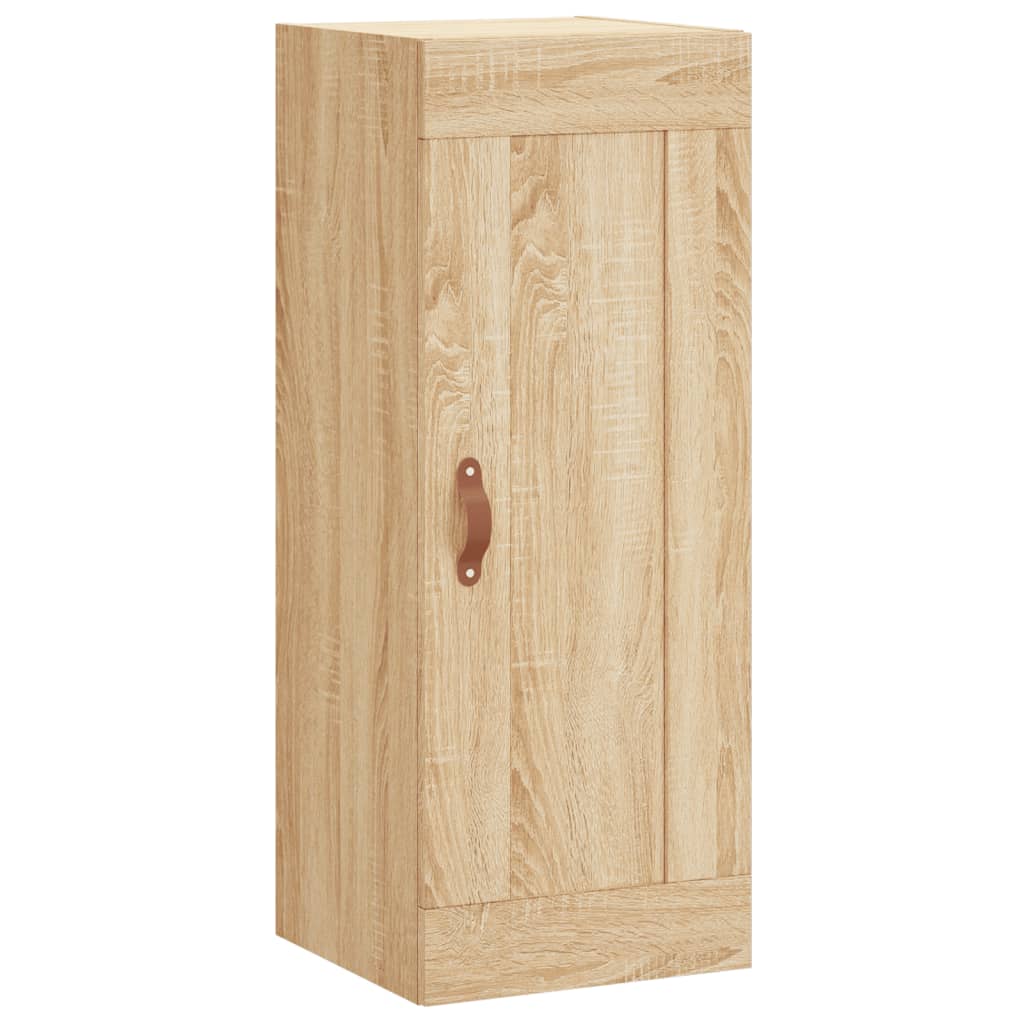 Skříň Highboard Dub Sonoma 34,5 X 34 X 180 Cm Kompozitní Dřevo