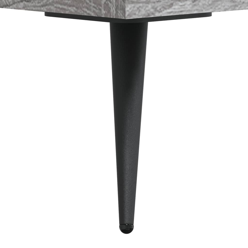 Skříň Highboard Šedá Sonoma 34,5 X 34 X 180 Cm Kompozitní Dřevo