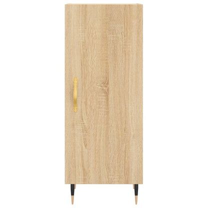 Skříň Highboard Dub Sonoma 34,5 X 34 X 180 Cm Kompozitní Dřevo