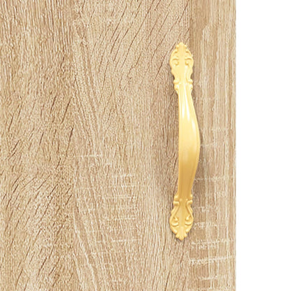 Skříň Highboard Dub Sonoma 34,5 X 34 X 180 Cm Kompozitní Dřevo