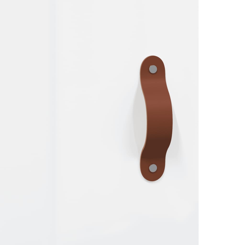 Skříň Highboard Bílá S Vysokým Leskem 34,5X34X180 Cm Kompozit
