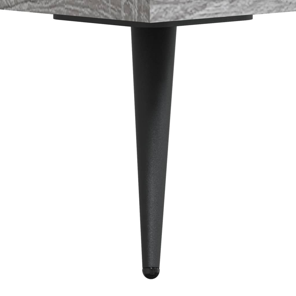 Skříň Highboard Šedá Sonoma 34,5 X 34 X 180 Cm Kompozitní Dřevo