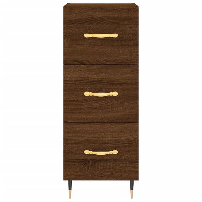 Skříň Highboard 34,5 X 34 X 180 Cm Kompozitní Dřevo