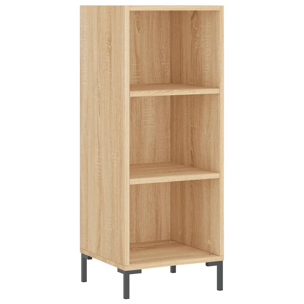 Skříň Highboard 34,5 X 34 X 180 Cm Kompozitní Dřevo