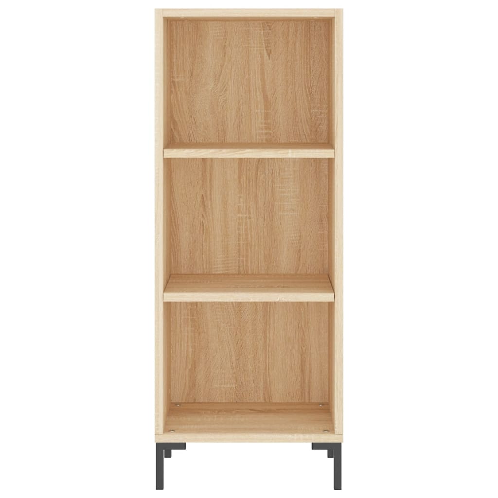 Skříň Highboard 34,5 X 34 X 180 Cm Kompozitní Dřevo