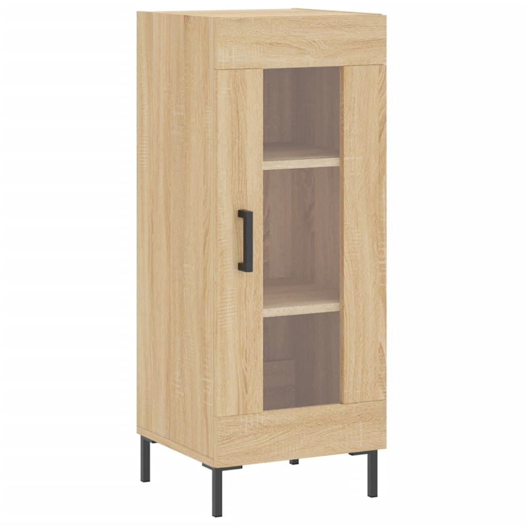 Skříň Highboard 34,5 X 34 X 180 Cm Kompozitní Dřevo
