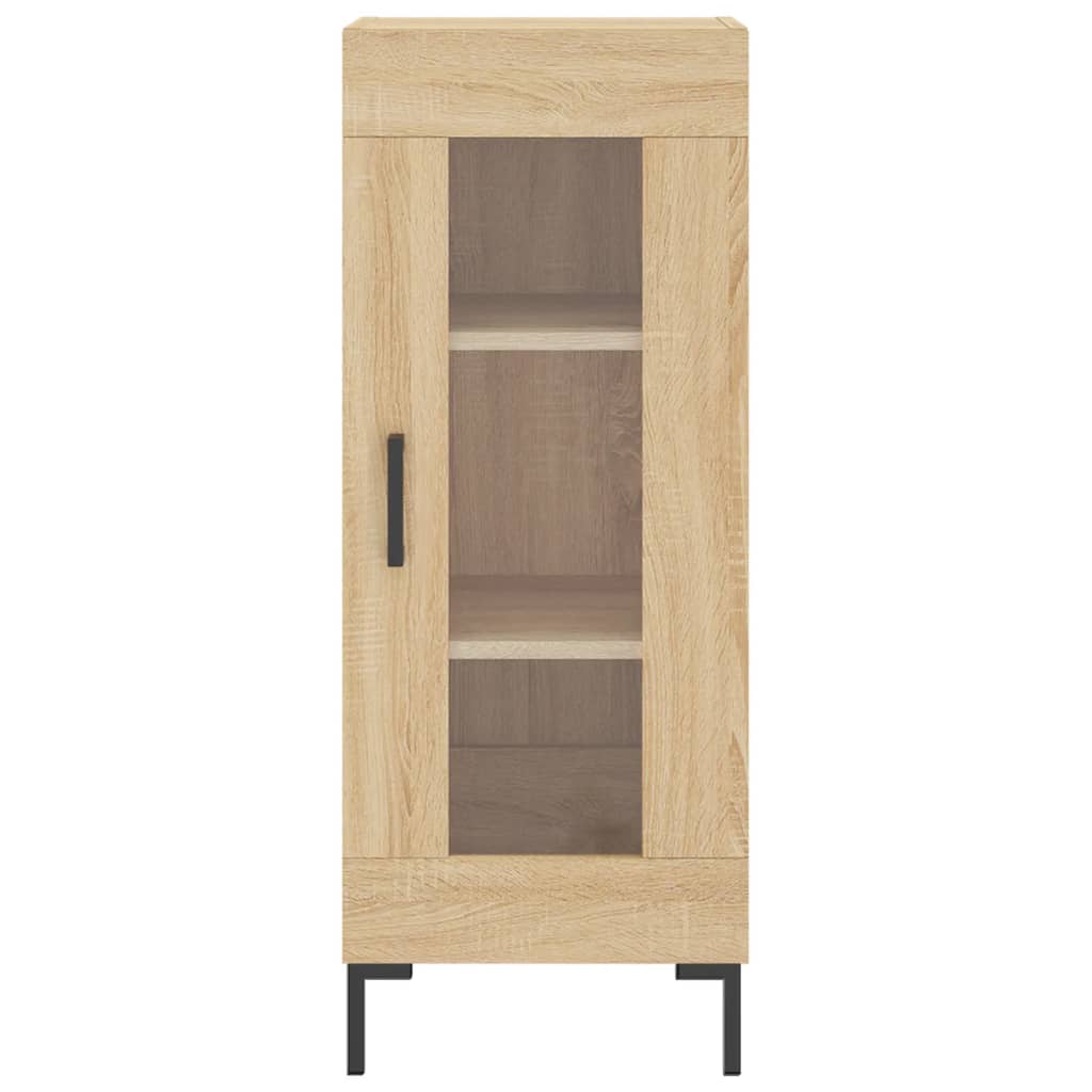 Skříň Highboard 34,5 X 34 X 180 Cm Kompozitní Dřevo