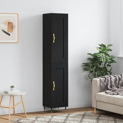 Skříň Highboard 34,5 X 34 X 180 Cm Kompozitní Dřevo