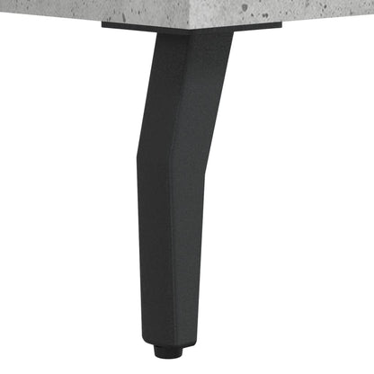 Skříň Highboard Betonově Šedá 69,5X34X180 Cm Kompozitní Dřevo