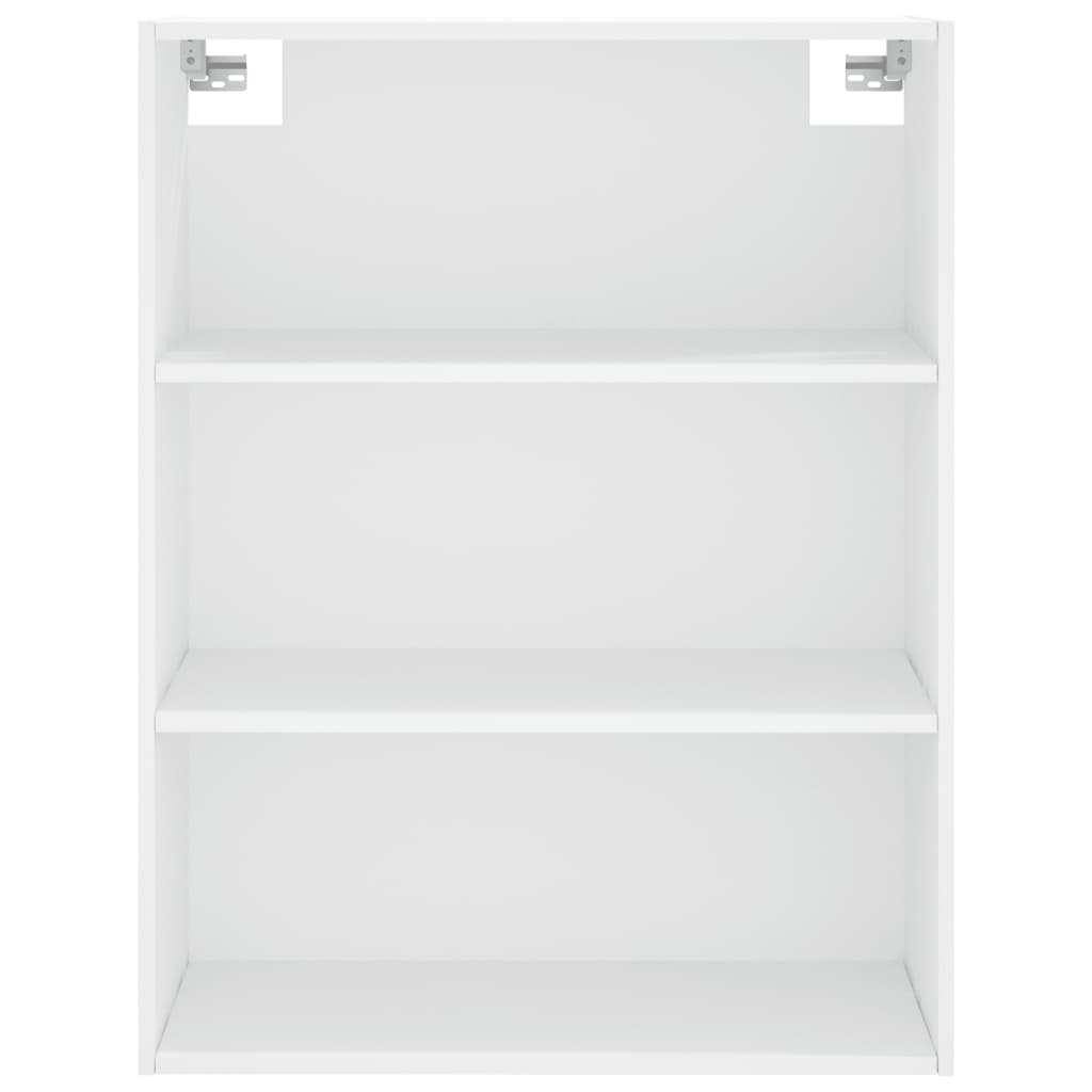 Skříň Highboard Bílá 69,5 X 34 X 180 Cm Kompozitní Dřevo