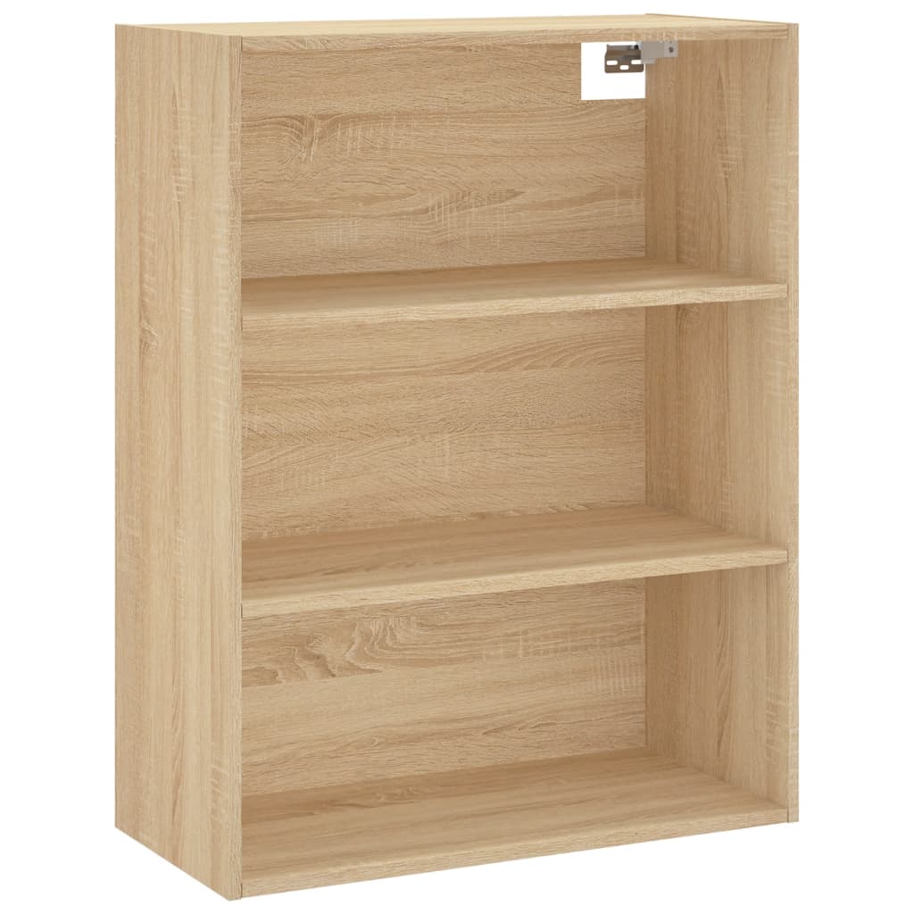 Skříň Highboard Dub Sonoma 69,5 X 34 X 180 Cm Kompozitní Dřevo