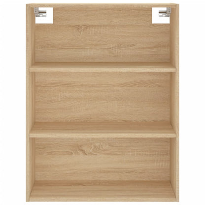 Skříň Highboard Dub Sonoma 69,5 X 34 X 180 Cm Kompozitní Dřevo