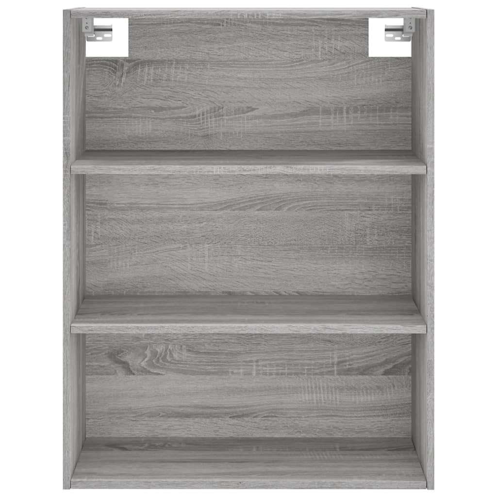 Skříň Highboard Šedá Sonoma 69,5 X 34 X 180 Cm Kompozitní Dřevo